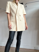 Load image into Gallery viewer, Rebecca Vallance - Rowan SS Blazer - Yellow - 10 - RRP$799
