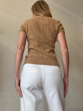 Load image into Gallery viewer, Polo Ralph Lauren - SS Cable Knit Sweater  - Tan - XS
