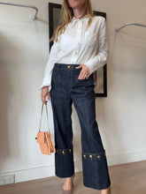 Load image into Gallery viewer, Zimmermann - Rebellion Straight Crop Jeans - Dark Denim - 30 - RRP$850

