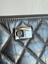 Load image into Gallery viewer, Chanel - Quilted Caviar Leather Pouch Clutch  - Black - Small - w box/dust bag
