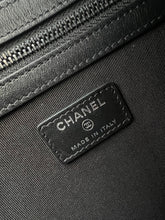 Load image into Gallery viewer, Chanel - Quilted Caviar Leather Pouch Clutch  - Black - Small - w box/dust bag
