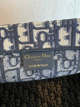 Load image into Gallery viewer, Dior - Book Canvas Tote - Ecru/Blue - M - RRP$5100 w dust bag
