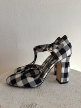 Load image into Gallery viewer, Dolce &amp; Gabbana - Mary Jane Heels - Gingham - 40.5
