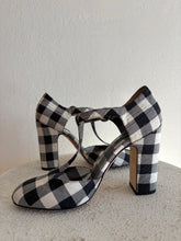 Load image into Gallery viewer, Dolce &amp; Gabbana - Mary Jane Heels - Gingham - 40.5
