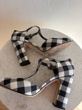 Load image into Gallery viewer, Dolce &amp; Gabbana - Mary Jane Heels - Gingham - 40.5
