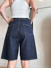 Load image into Gallery viewer, Loulou Studio - Shorts - Dark Denim - M
