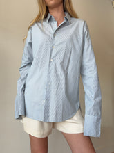 Load image into Gallery viewer, Rachel Gilbert - Stripe LS Shirt - Blue/White - M

