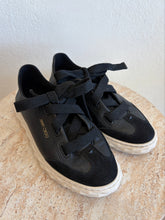 Load image into Gallery viewer, Jimmy Choo -Diamond Fleck Leather Sneaker - Black - 36.5 - RRP$1100
