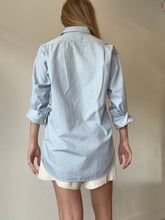 Load image into Gallery viewer, Rachel Gilbert - Stripe LS Shirt - Blue/White - M
