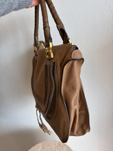 Load image into Gallery viewer, Chloe - Marcie Satchel Bag - Tan - L - RRP$3,400
