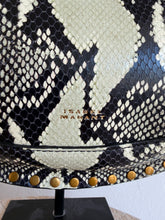 Load image into Gallery viewer, Isabel Marant - Oskan Moon Embellished Leather ShoulderBag - Snakeskin - S - RRP$1600
