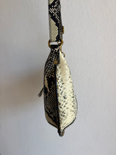 Load image into Gallery viewer, Isabel Marant - Oskan Moon Embellished Leather ShoulderBag - Snakeskin - S - RRP$1600
