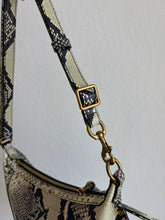 Load image into Gallery viewer, Isabel Marant - Oskan Moon Embellished Leather ShoulderBag - Snakeskin - S - RRP$1600
