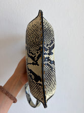 Load image into Gallery viewer, Isabel Marant - Oskan Moon Embellished Leather ShoulderBag - Snakeskin - S - RRP$1600
