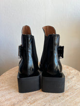 Load image into Gallery viewer, Ganni - Chunky Buckle Chelsea Boots - Black - 39 - RRP$450
