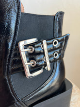 Load image into Gallery viewer, Ganni - Chunky Buckle Chelsea Boots - Black - 39 - RRP$450
