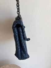 Load image into Gallery viewer, Bottega Veneta - Olimpia Woven Shoulder Bag - Blue  - M
