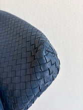 Load image into Gallery viewer, Bottega Veneta - Olimpia Woven Shoulder Bag - Blue  - M
