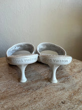 Load image into Gallery viewer, Louis Vuitton - Neo Revival  Mules - White - 37.5 - $1570
