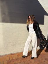 Load image into Gallery viewer, Dissh - Wide Leg Jeans - Cream - 6
