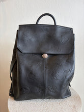 Load image into Gallery viewer, Bally - Embossed Backpack Bag - Black - L
