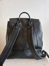 Load image into Gallery viewer, Bally - Embossed Backpack Bag - Black - L
