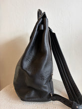 Load image into Gallery viewer, Bally - Embossed Backpack Bag - Black - L
