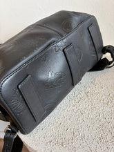 Load image into Gallery viewer, Bally - Embossed Backpack Bag - Black - L
