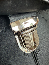 Load image into Gallery viewer, Bally - Embossed Backpack Bag - Black - L
