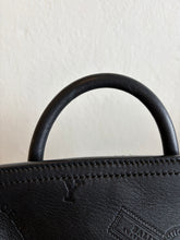 Load image into Gallery viewer, Bally - Embossed Backpack Bag - Black - L
