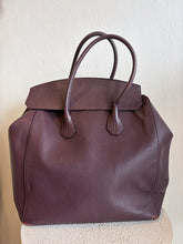 Load image into Gallery viewer, Bally - Jumbo Grained Leather Sommet Bag - Eggplant - L
