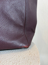 Load image into Gallery viewer, Bally - Jumbo Grained Leather Sommet Bag - Eggplant - L
