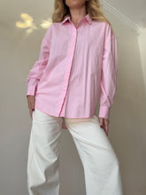Load image into Gallery viewer, Rachel Gilbert - LS Cotton Shirt - Pink - M
