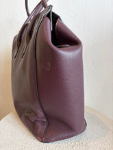 Load image into Gallery viewer, Bally - Jumbo Grained Leather Sommet Bag - Eggplant - L
