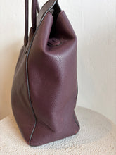 Load image into Gallery viewer, Bally - Jumbo Grained Leather Sommet Bag - Eggplant - L
