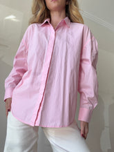 Load image into Gallery viewer, Rachel Gilbert - LS Cotton Shirt - Pink - M
