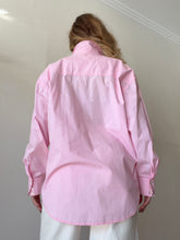 Load image into Gallery viewer, Rachel Gilbert - LS Cotton Shirt - Pink - M
