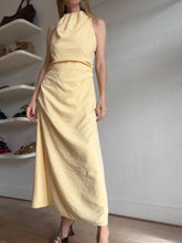 Load image into Gallery viewer, Rachel Gilbert - Archie Midi Dress - Apricot - 2 (au10) - rrp$690

