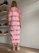 Load image into Gallery viewer, Pippa Holt - Stripe Kaftan Dress - Pink - One Size - RRP $1231
