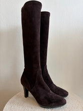 Load image into Gallery viewer, Aquatalia - Rhumba Weatherproof Knee High Boot - Chocolate Suede - 39 - RRP$997
