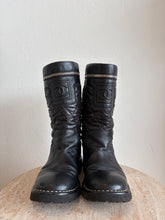 Load image into Gallery viewer, Chanel - Coco Cocoon Combat Boots - Black - 36
