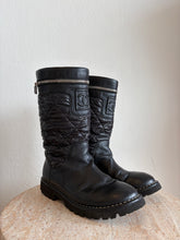 Load image into Gallery viewer, Chanel - Coco Cocoon Combat Boots - Black - 36
