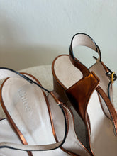 Load image into Gallery viewer, Chloe - Mary Jane Slingback Pumps - Bronze - 41
