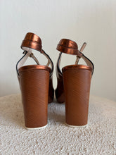 Load image into Gallery viewer, Chloe - Mary Jane Slingback Pumps - Bronze - 41
