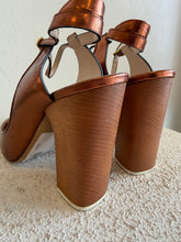 Load image into Gallery viewer, Chloe - Mary Jane Slingback Pumps - Bronze - 41
