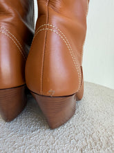 Load image into Gallery viewer, Zimmermann - Pointy Leather knee Boots - Tan - 38 -RRP$1,350
