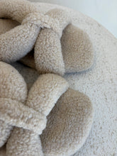 Load image into Gallery viewer, La Double J - Fluffy Knot Slides - Beige - 37 - RRP $460
