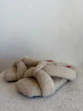 Load image into Gallery viewer, La Double J - Fluffy Knot Slides - Beige - 37 - RRP $460
