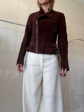 Load image into Gallery viewer, Ralph Lauren - Suede Moto Jacket - Brown - US4
