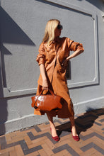 Load image into Gallery viewer, Scanlan Theodore  - Carry All Shopper Tote Bag - Brown - M- RRP $800 (Current)
